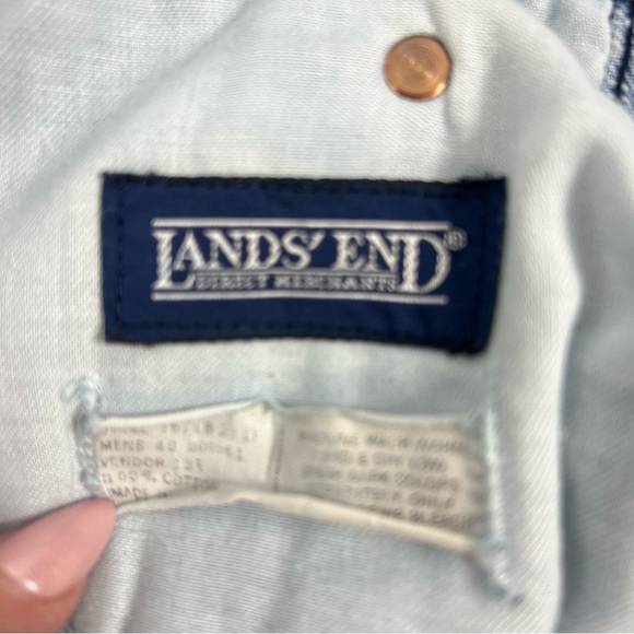 Lands' End Light Blue Denim Jeans - Picture 13 of 13